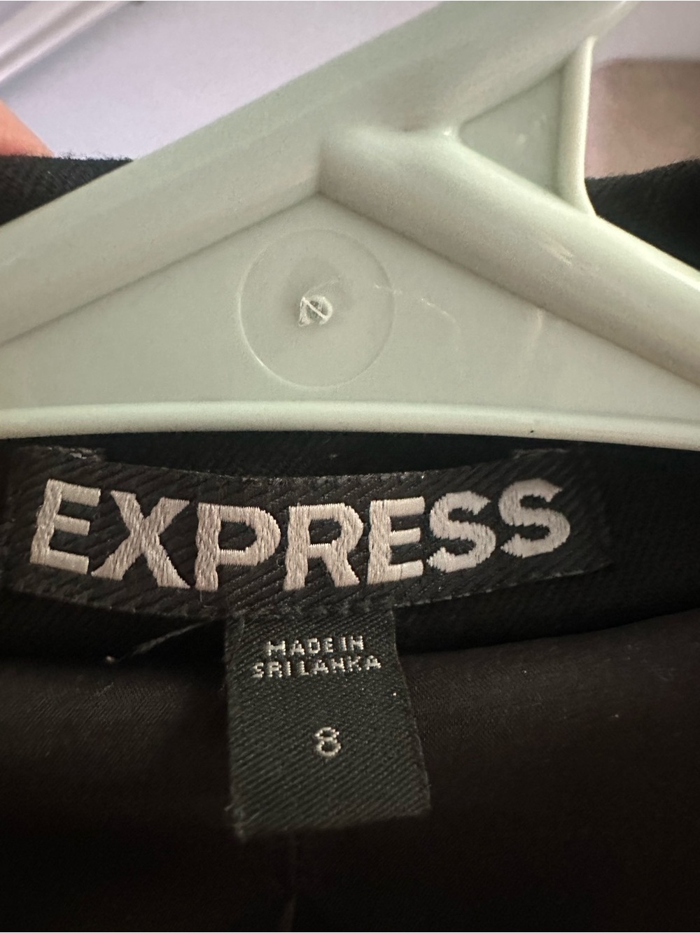 Express Black Women's Blazer with Embroidered Logo - Picture 2 of 2